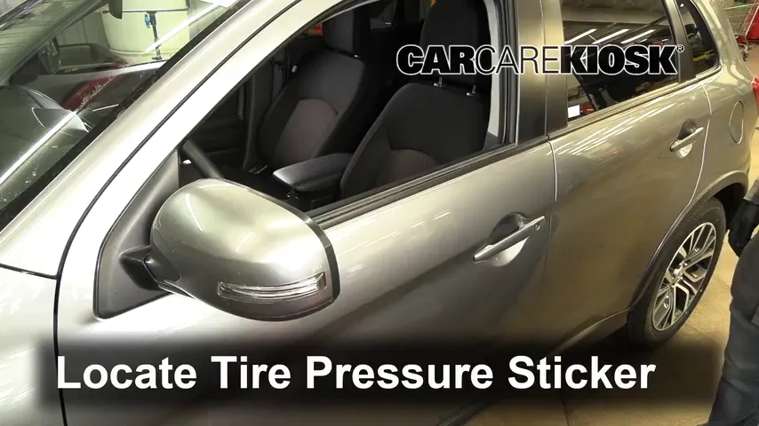 2019 Mitsubishi Outlander Sport ES 2.0L 4 Cyl. Tires & Wheels Check Tire Pressure